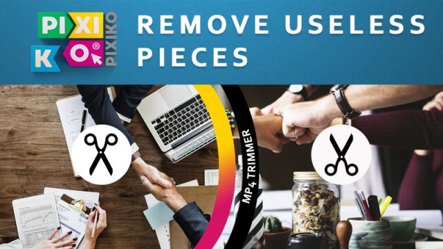 Aparador MP4 para eliminar peças inúteis